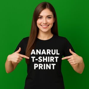 T-shirt print means anarul t-shirt print