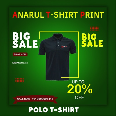 Full Print Polo T-Shirt