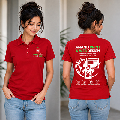 red color polo t shirt