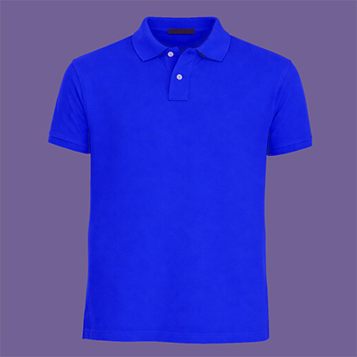 Maroon Polo T-Shirt - Image 3
