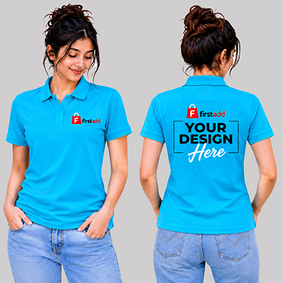 Maroon Polo T-Shirt - Image 4