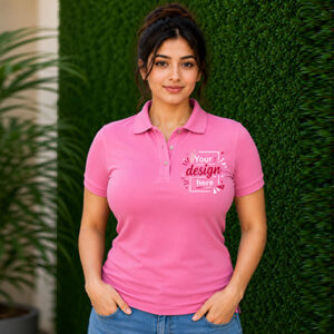 Pink Polo T-Shirt