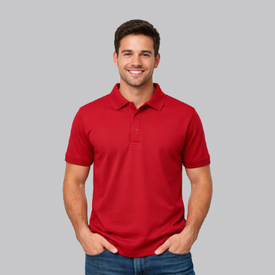 Maroon Polo T-Shirt