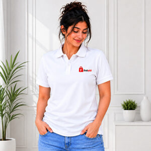 White polo t-shirt
