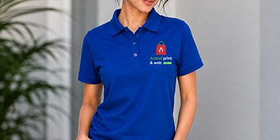 Blue color polo t-shirt